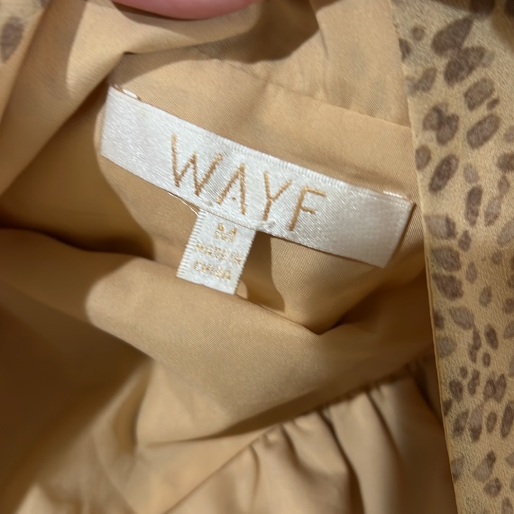 WAYF tiered dress - EUC - size 8 - Picture 5 of 9